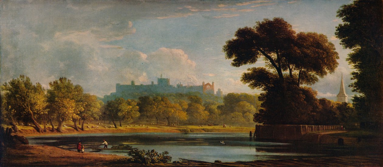 „Widok na Windsor”, ok. 1832, 1938 r autorstwa John Varley I