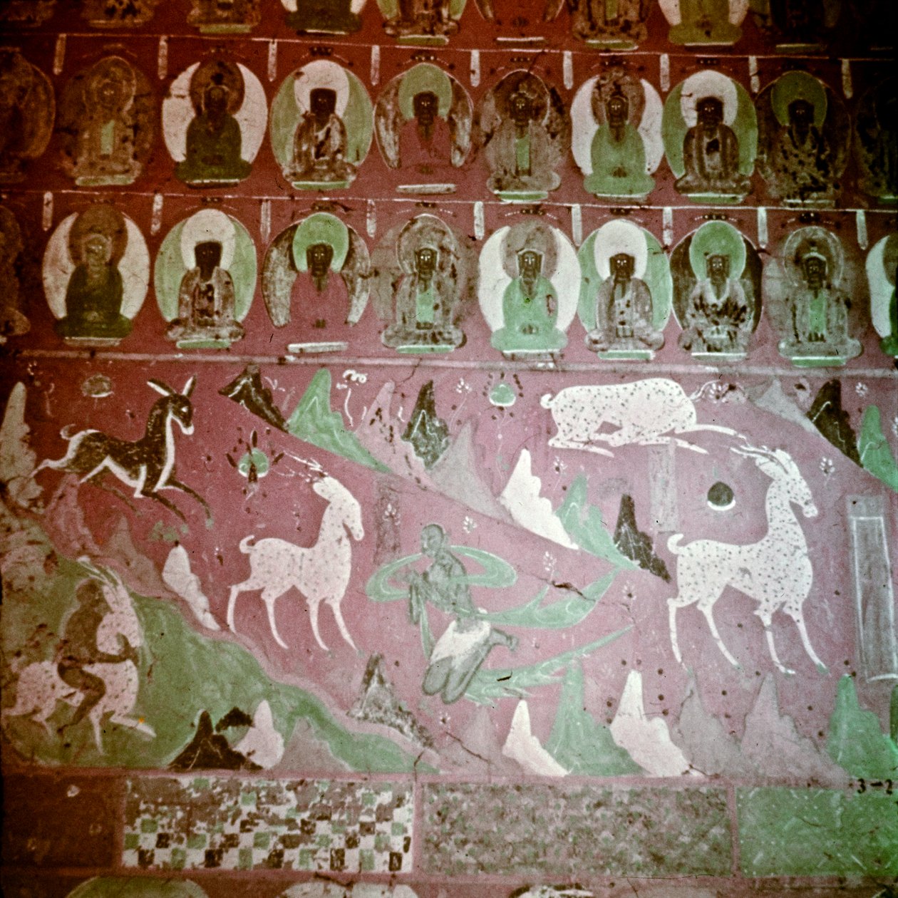 Jaskinie Dunhuang, Chiny, zdjęcie 1231/6 (79) (zdjęcie) autorstwa John Vincent