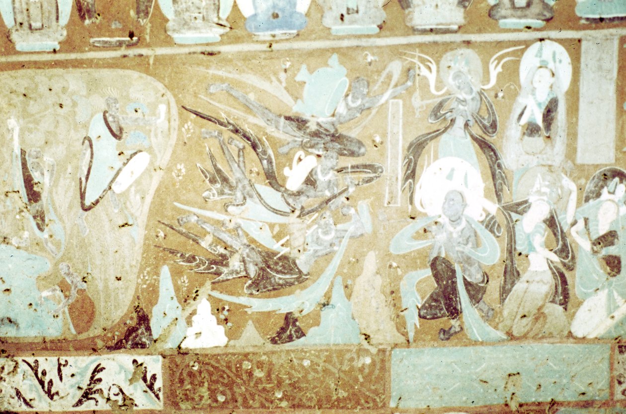 Jaskinie Dunhuang, Chiny, zdjęcie 1231/8 (7) (zdjęcie) autorstwa John Vincent