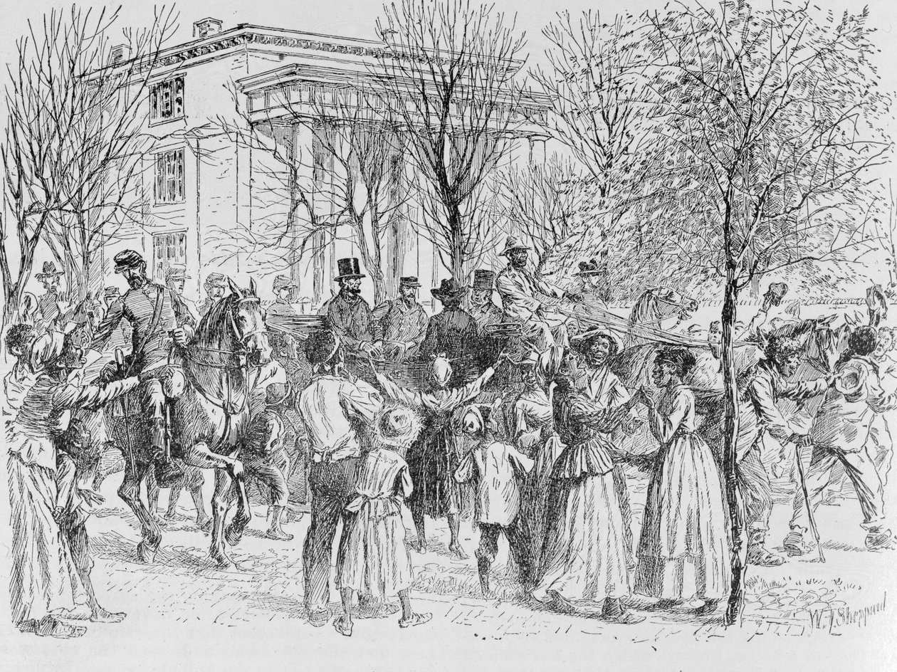 Centralna część Taunton, Massachusetts, z „Historical Collections of Massachusetts”, autorstwa Johna Warnera Barbera, grawerowana przez SE Browna, 1839 autorstwa John Warner Barber