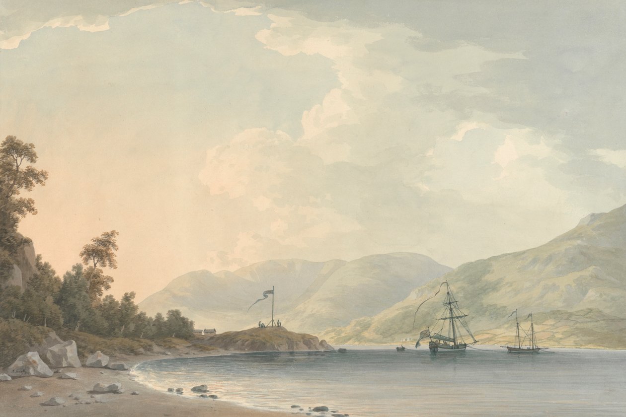 Podejście do parku Belle Grange autorstwa John Warwick Smith
