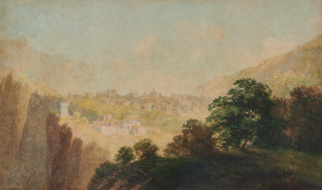 Wyspa Caprea autorstwa John Warwick Smith
