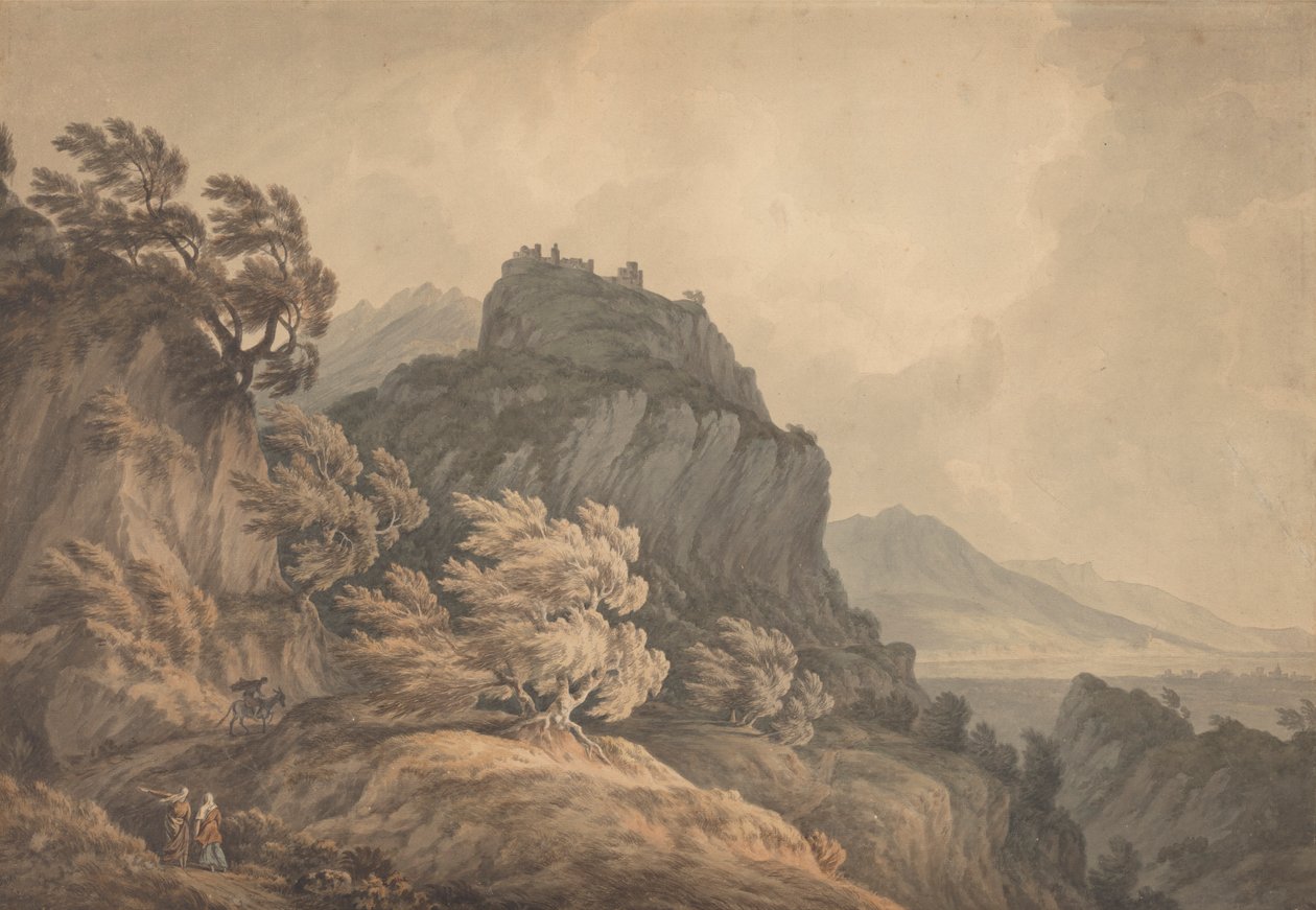 Dolina Aosty, Piemont autorstwa John Warwick Smith