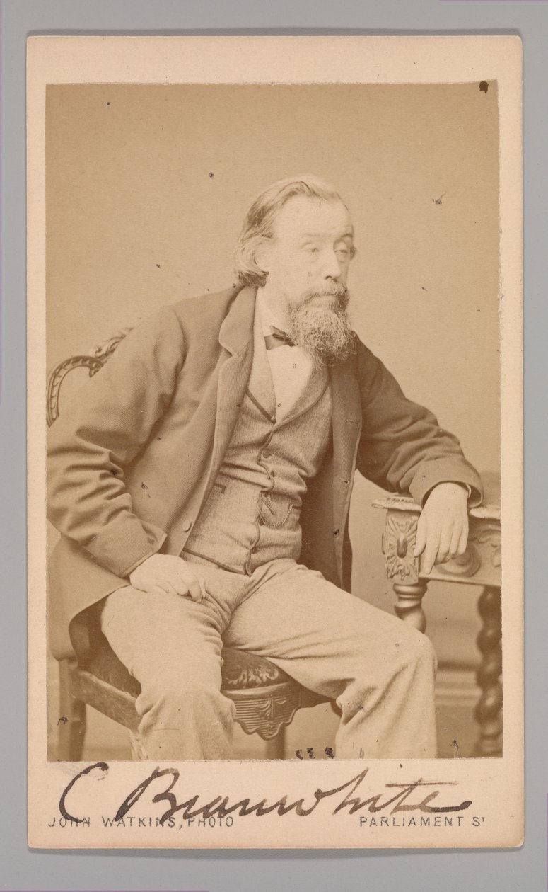 Charles Branwhite, lata 60. XIX wieku. autorstwa John Watkins