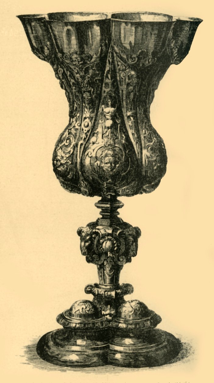 Srebrny puchar, 1580-1600, 1881. autorstwa John Watkins