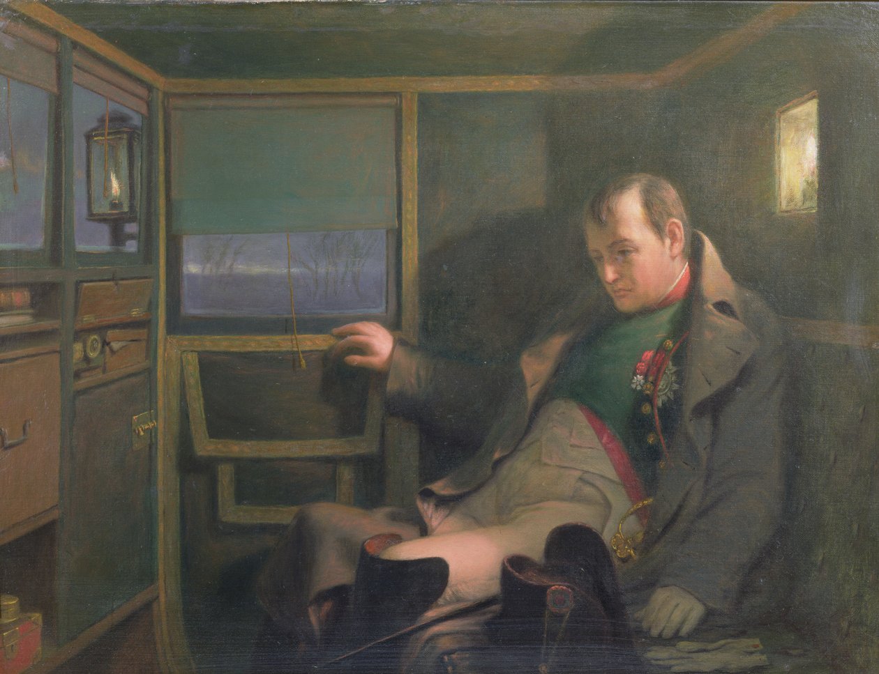 Po Waterloo, ok. 1897 (olej na płótnie) autorstwa John Watkins Chapman