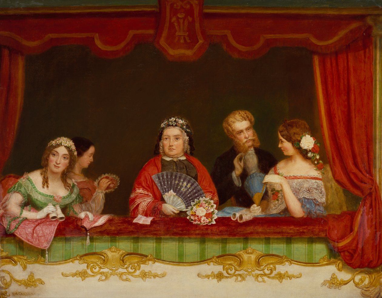 Prywatna skrzynka, Drury Lane autorstwa John Watkins Chapman