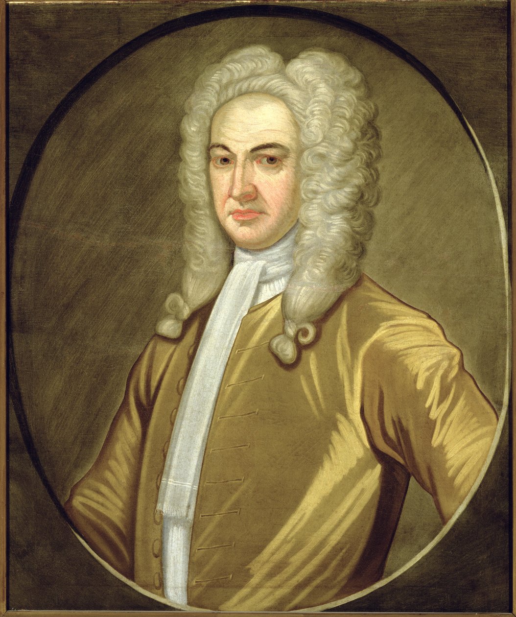 Gubernator Lewis Morris (1671-1746) c.1726 autorstwa John Watson