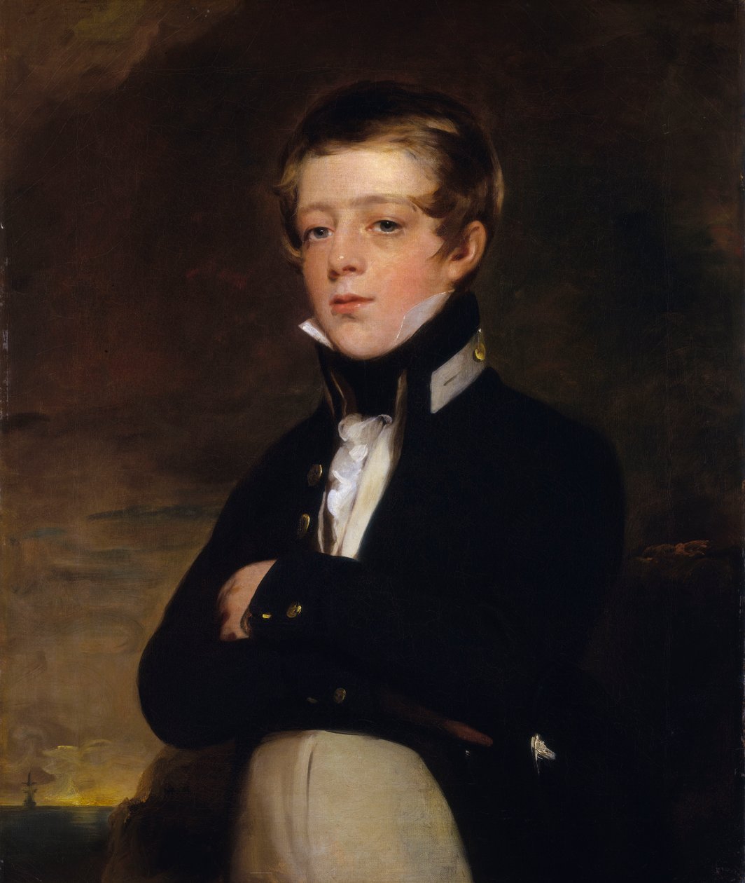 Midshipman John Russell (1811-1843) autorstwa John Watson Gordon