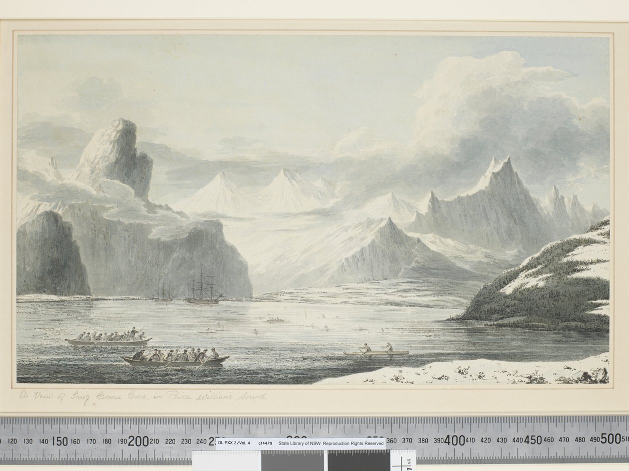 F.25 Widok na zatokę Snug Corner Cove, w Prince William
