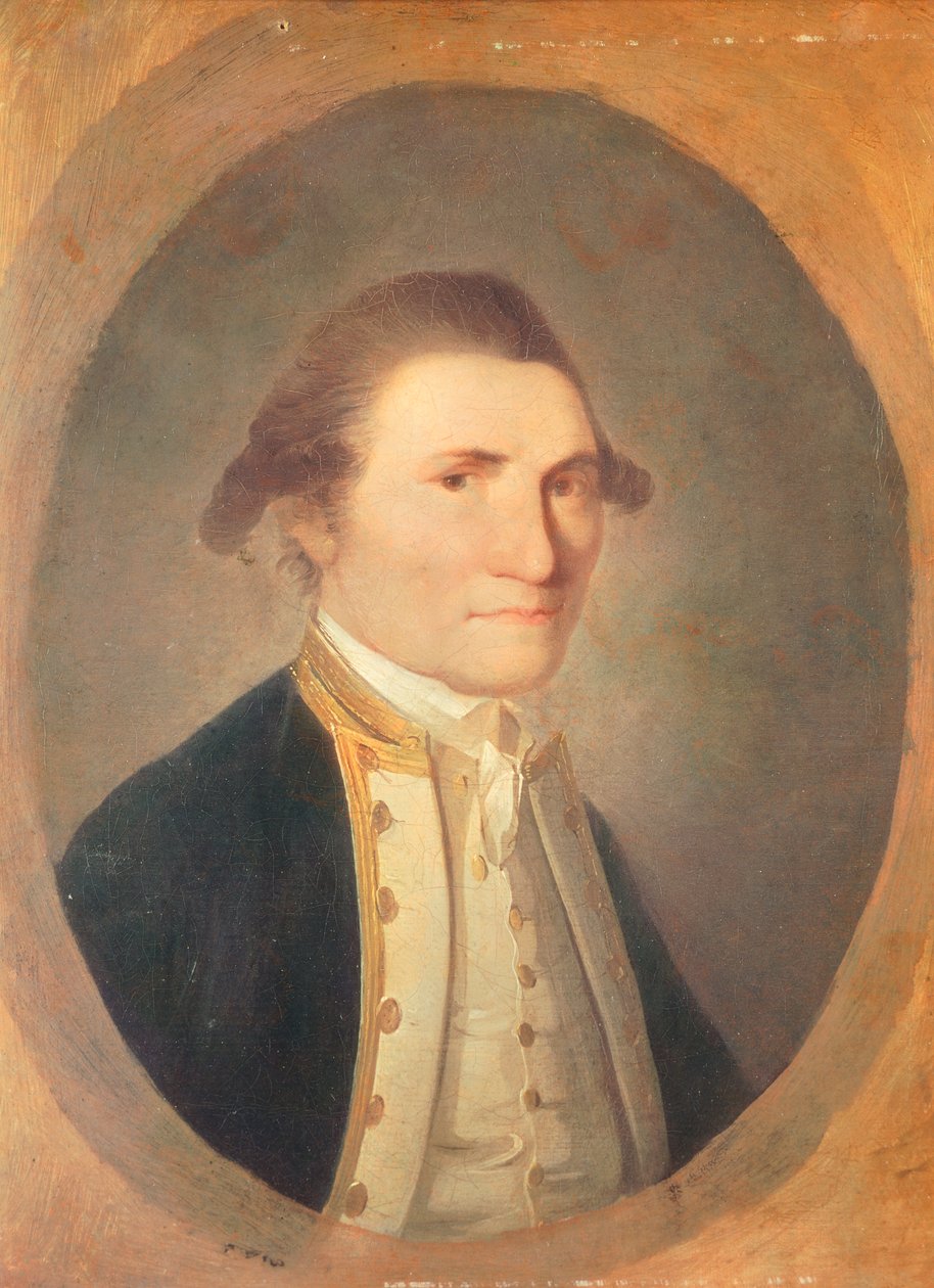 Portret Jamesa Cooka (Marton w Cleveland autorstwa John Webber