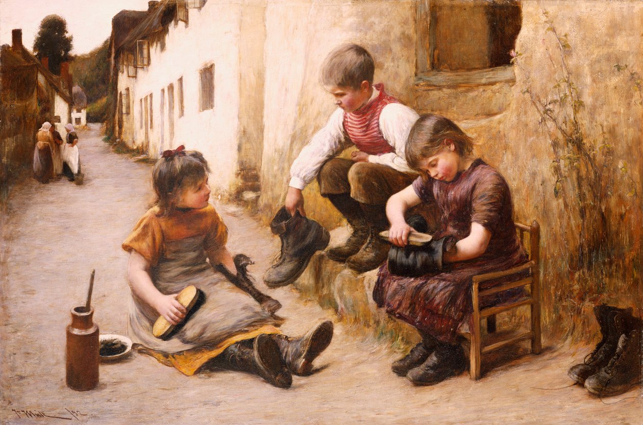 Buty tatusia autorstwa John White