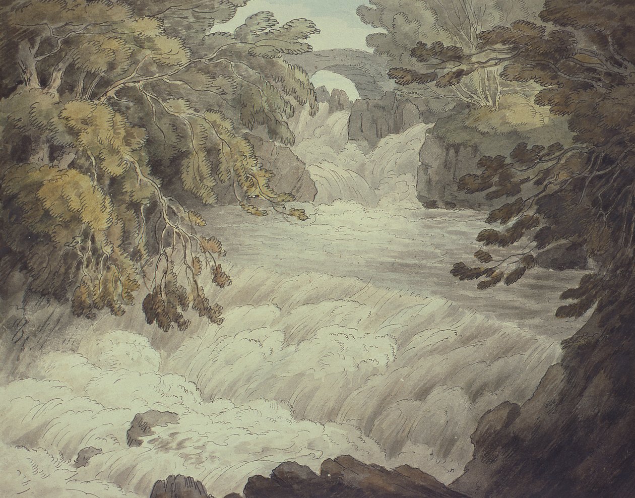 Upadek w Cladish autorstwa John White Abbott