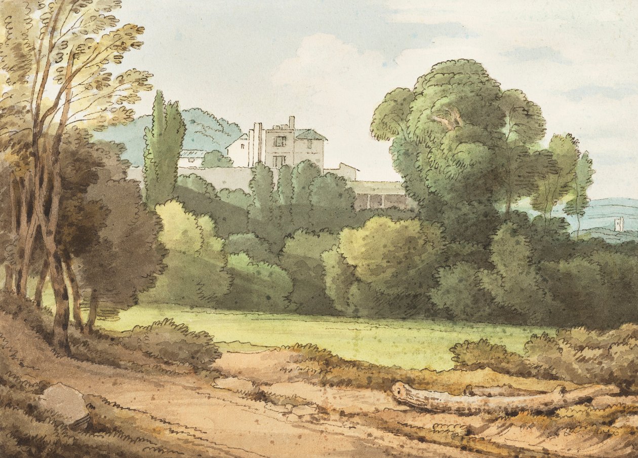 The Cot, Alphington, Devon autorstwa John White Abbott