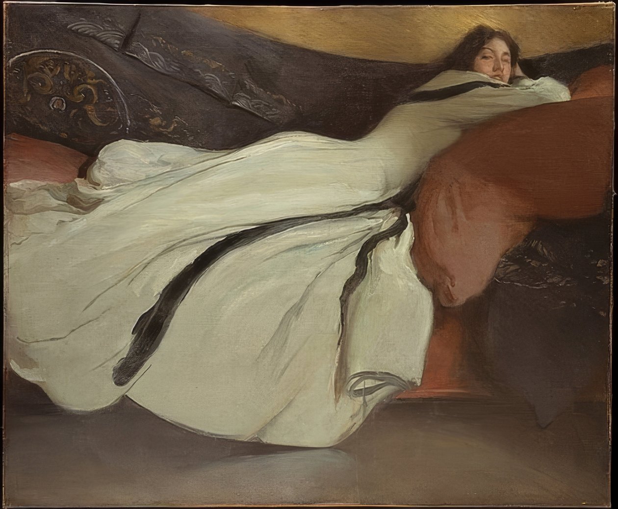 Odprężenie. 1895 autorstwa John White Alexander