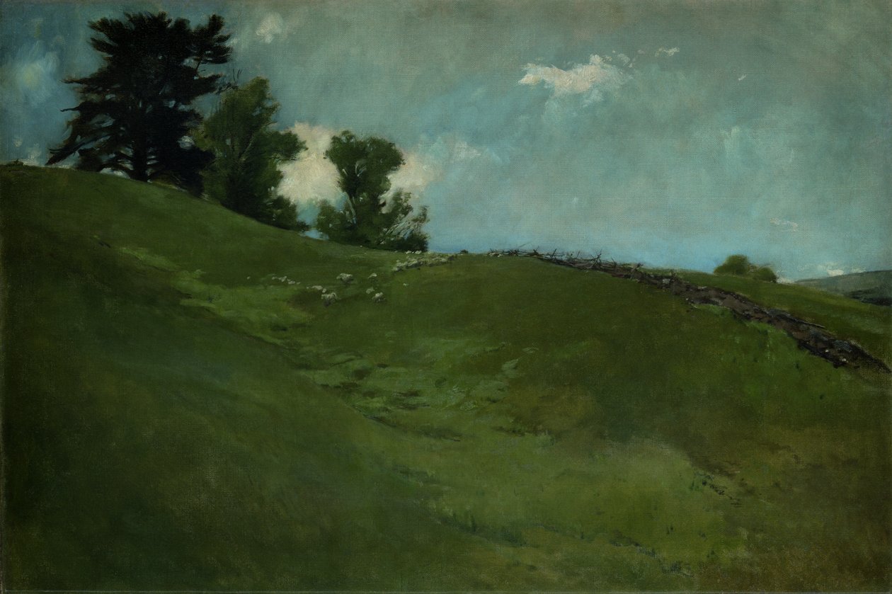 Krajobraz, Cornish, NH, ca. 1890. autorstwa John White Alexander