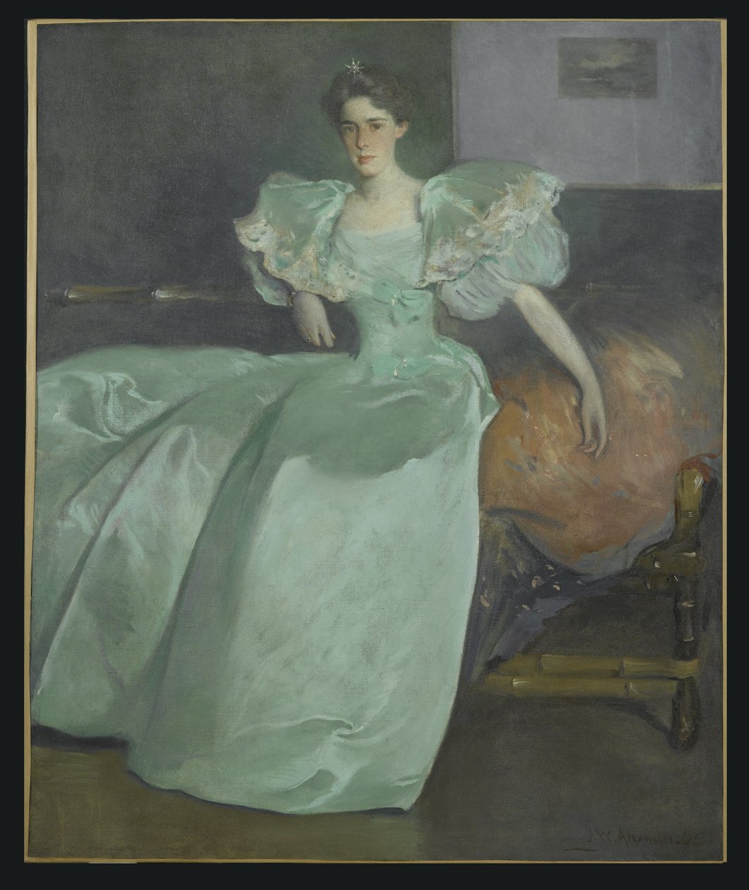 panna Helen Manice (później pani Henry M. Alexander) autorstwa John White Alexander