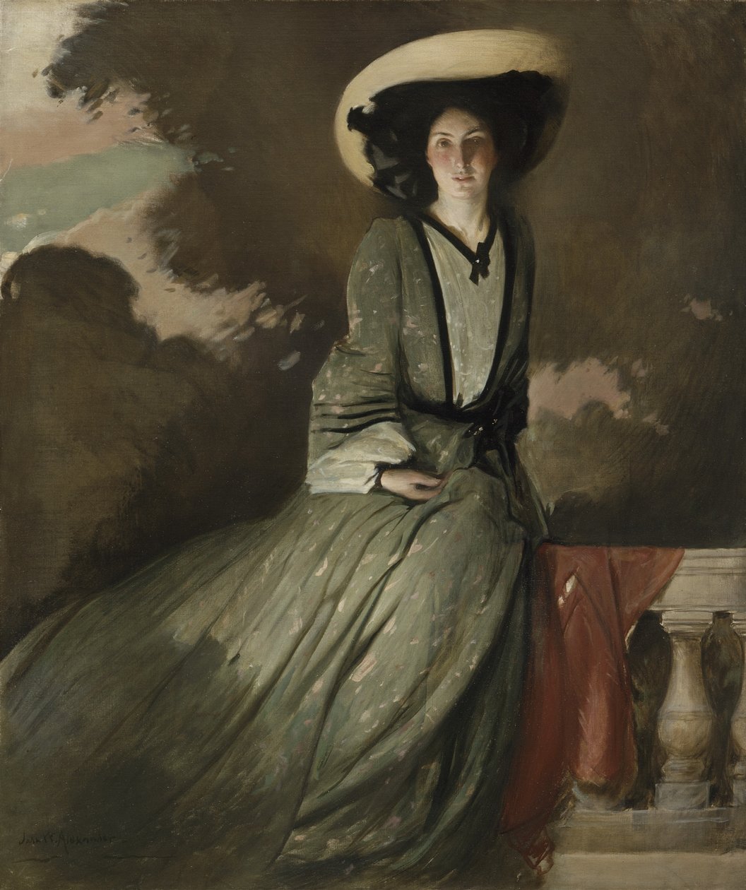 Portret pani John White Alexander, 1902 autorstwa John White Alexander