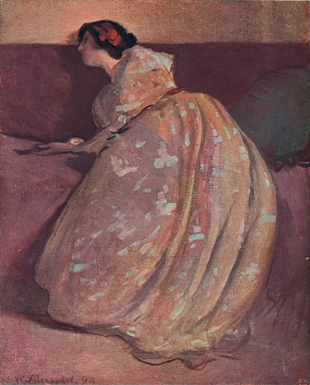Dywan, ok. 1900 autorstwa John White Alexander