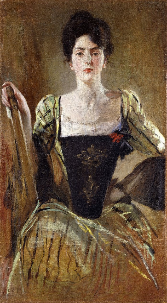 Zielona suknia, ok. 1904 autorstwa John White Alexander