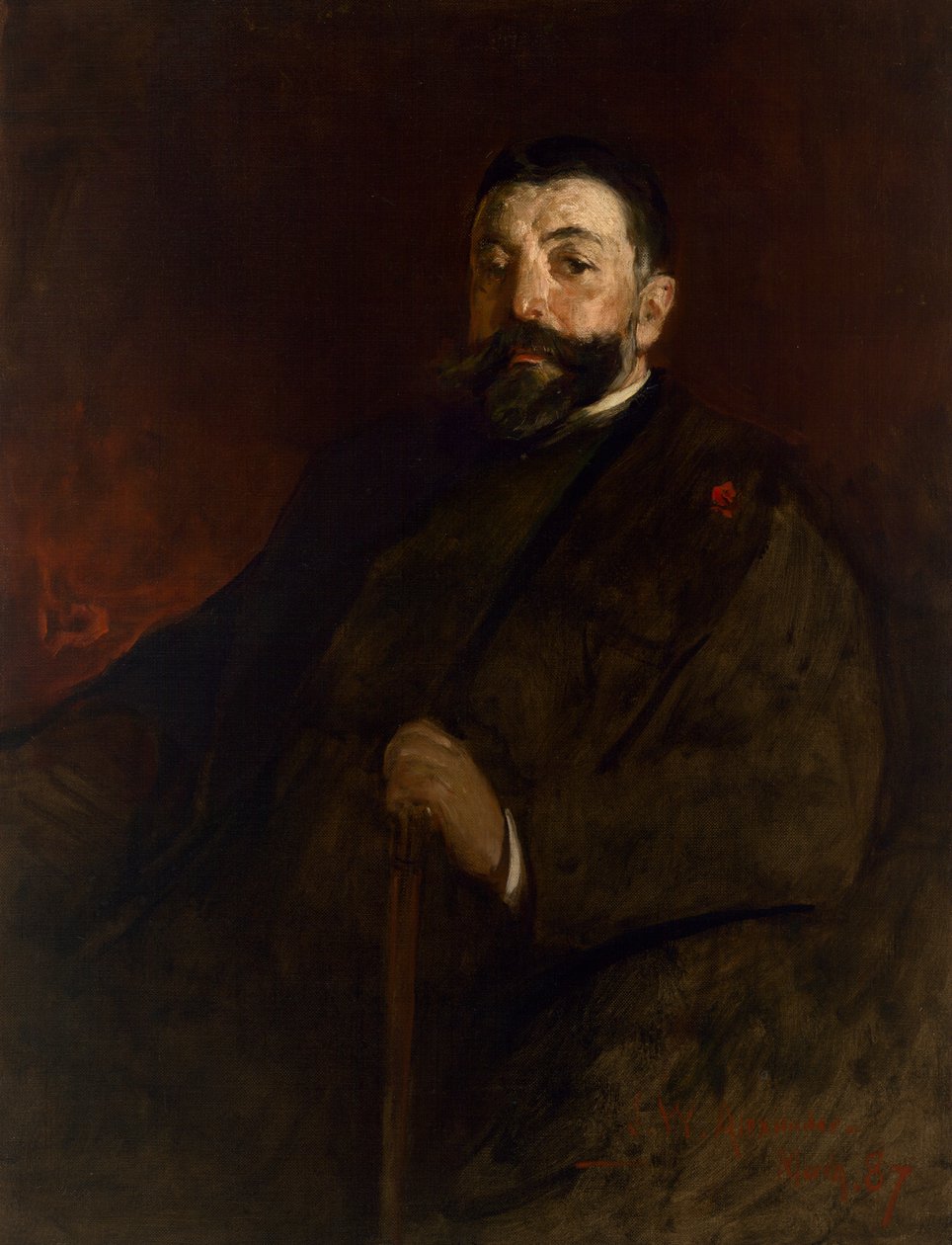 Thomas Nast, 1887. autorstwa John White Alexander