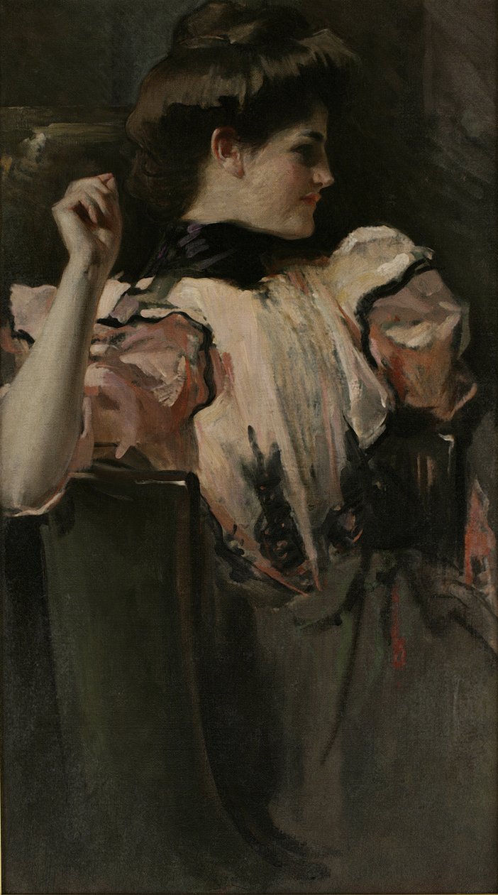 Młoda dziewczyna, ok.1902 autorstwa John White Alexander