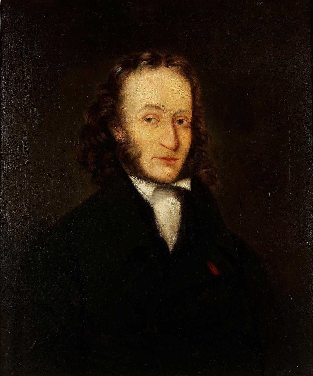 Portret Niccolò Paganiniego 1782-1840, 1836 autorstwa John Whittle