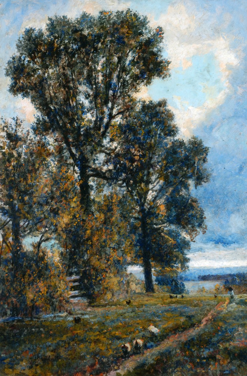 Brama czapli, 1905 autorstwa John William Buxton Knight