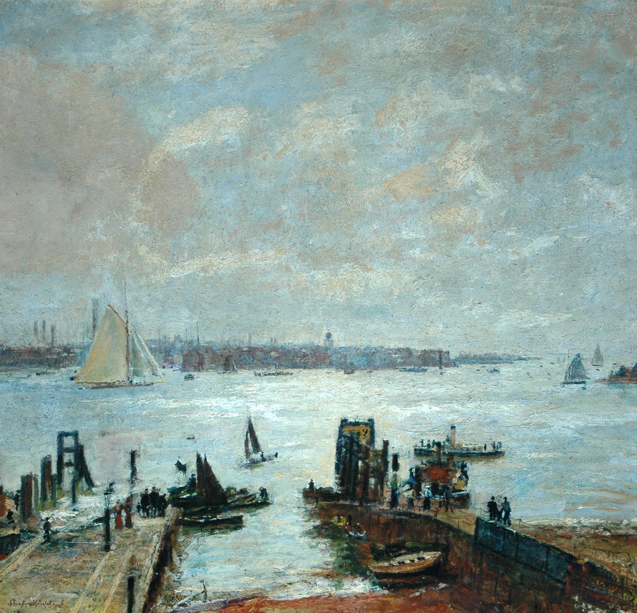Portsmouth, 1907 autorstwa John William Buxton Knight