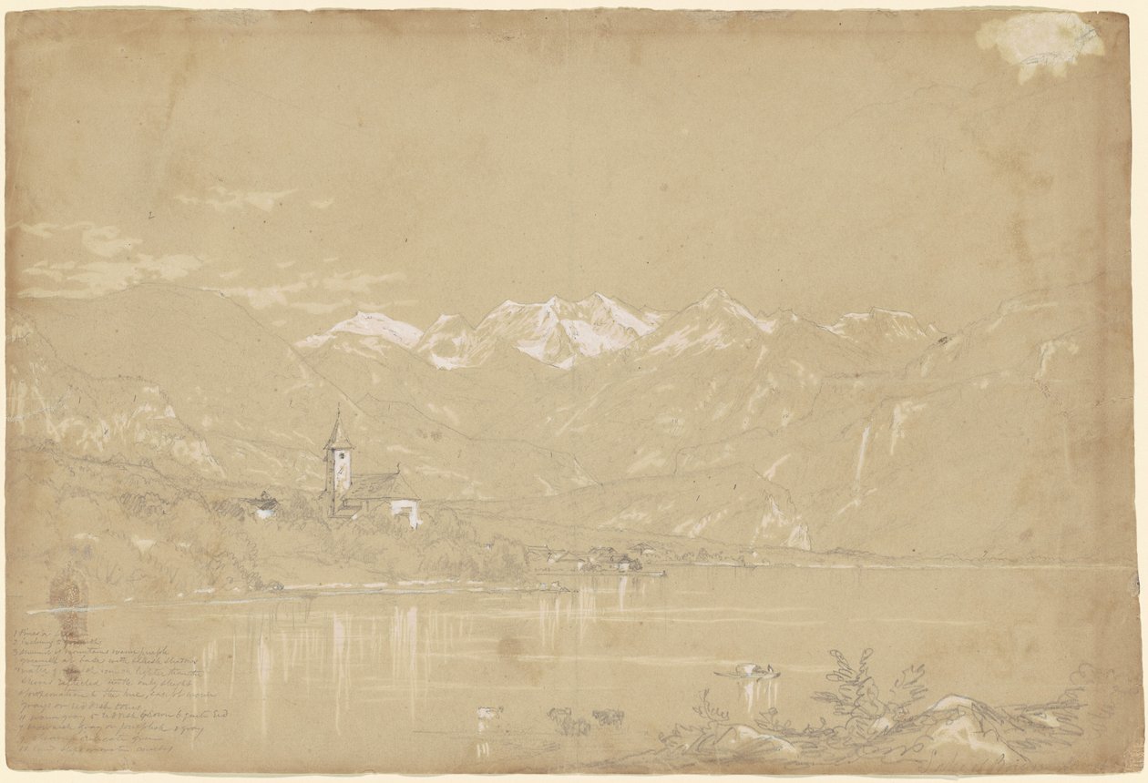 Jezioro Brienz autorstwa John William Casilear