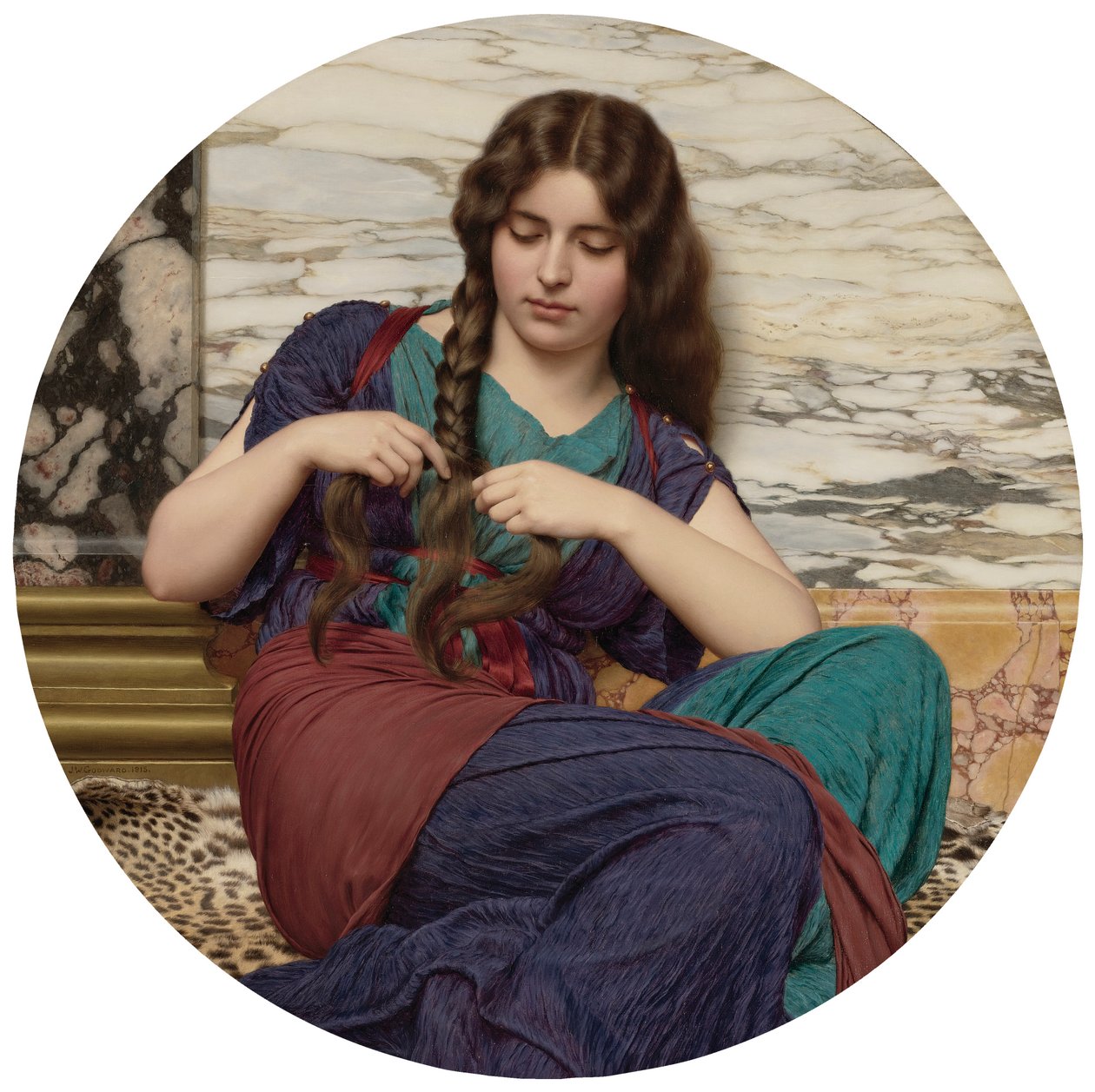 Przyjazne zadanie autorstwa John William Godward
