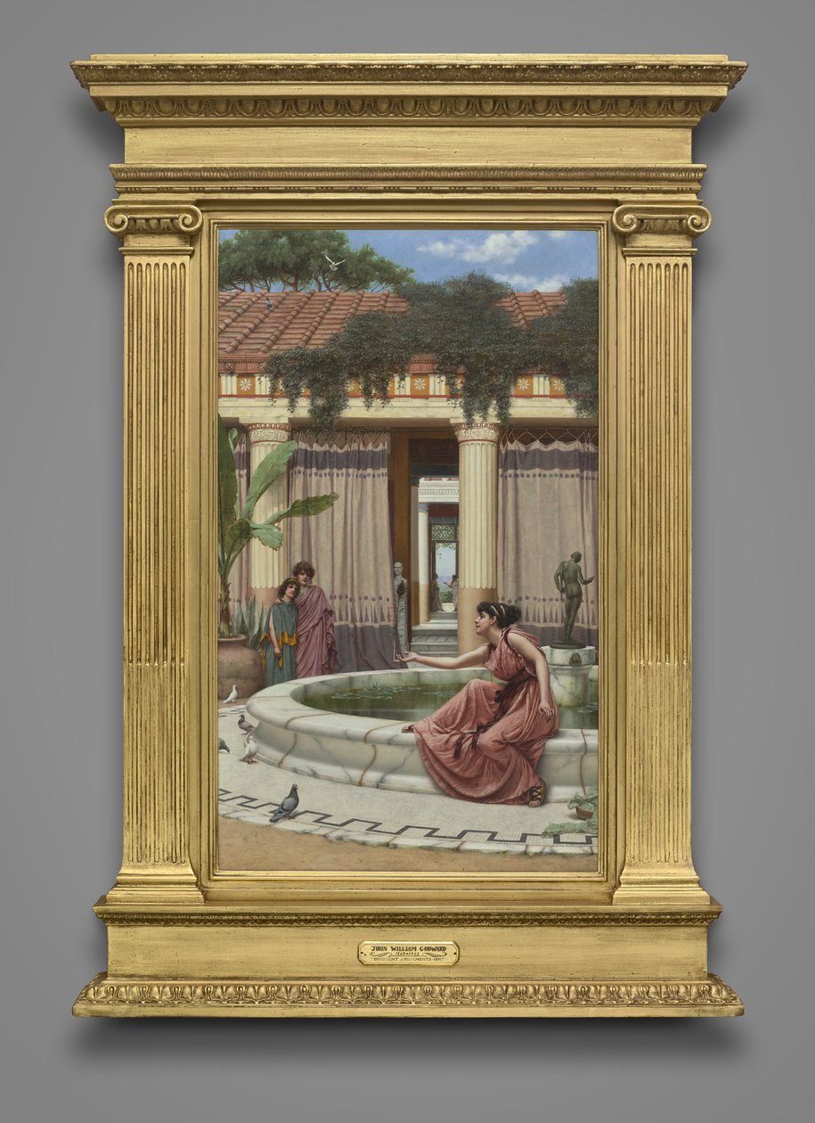 Niewinne Rozrywki, 1891 autorstwa John William Godward