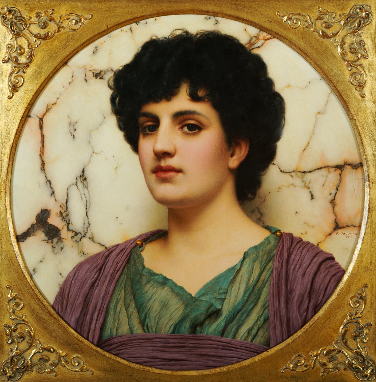 Lucilia, 1917 autorstwa John William Godward