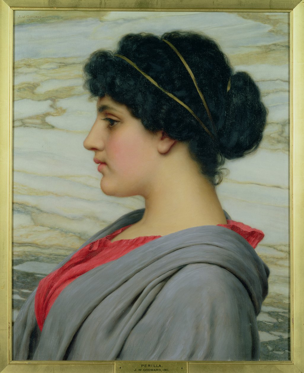 Perilla, 1911 autorstwa John William Godward