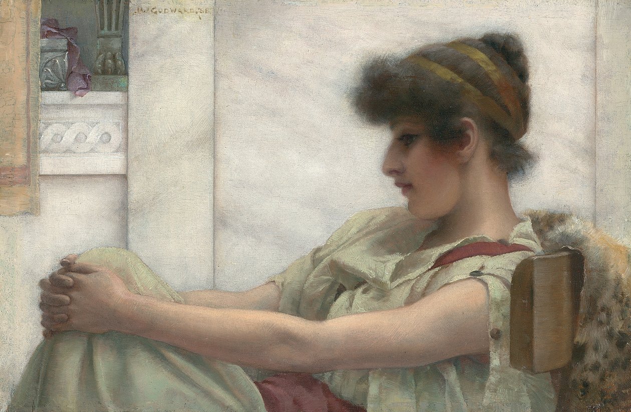 Zaduma, 1888 r. autorstwa John William Godward