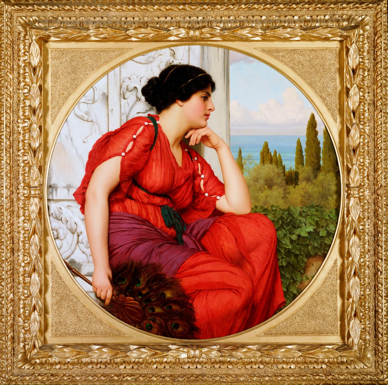 Zaduma, 1910 autorstwa John William Godward