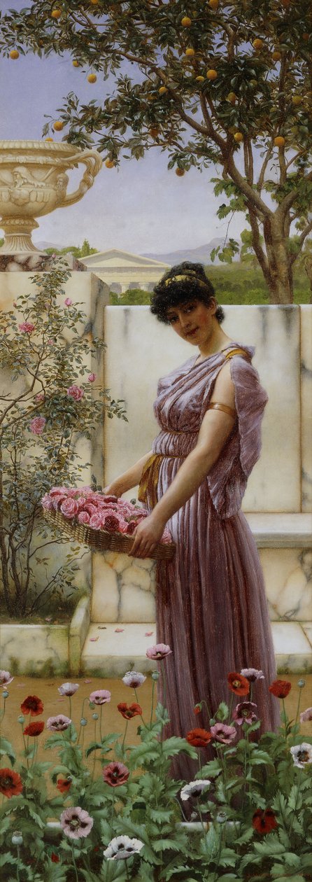 Kwiaty Wenus, 1890 autorstwa John William Godward