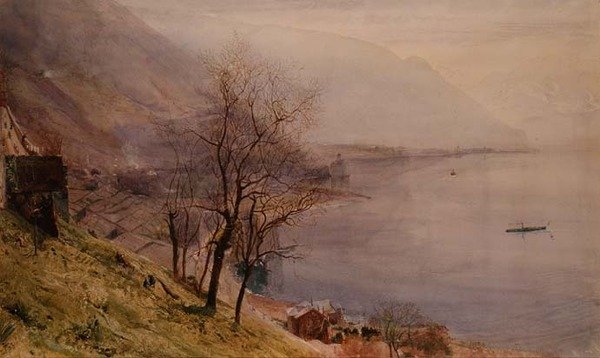 Powyżej Montreux autorstwa John William Inchbold