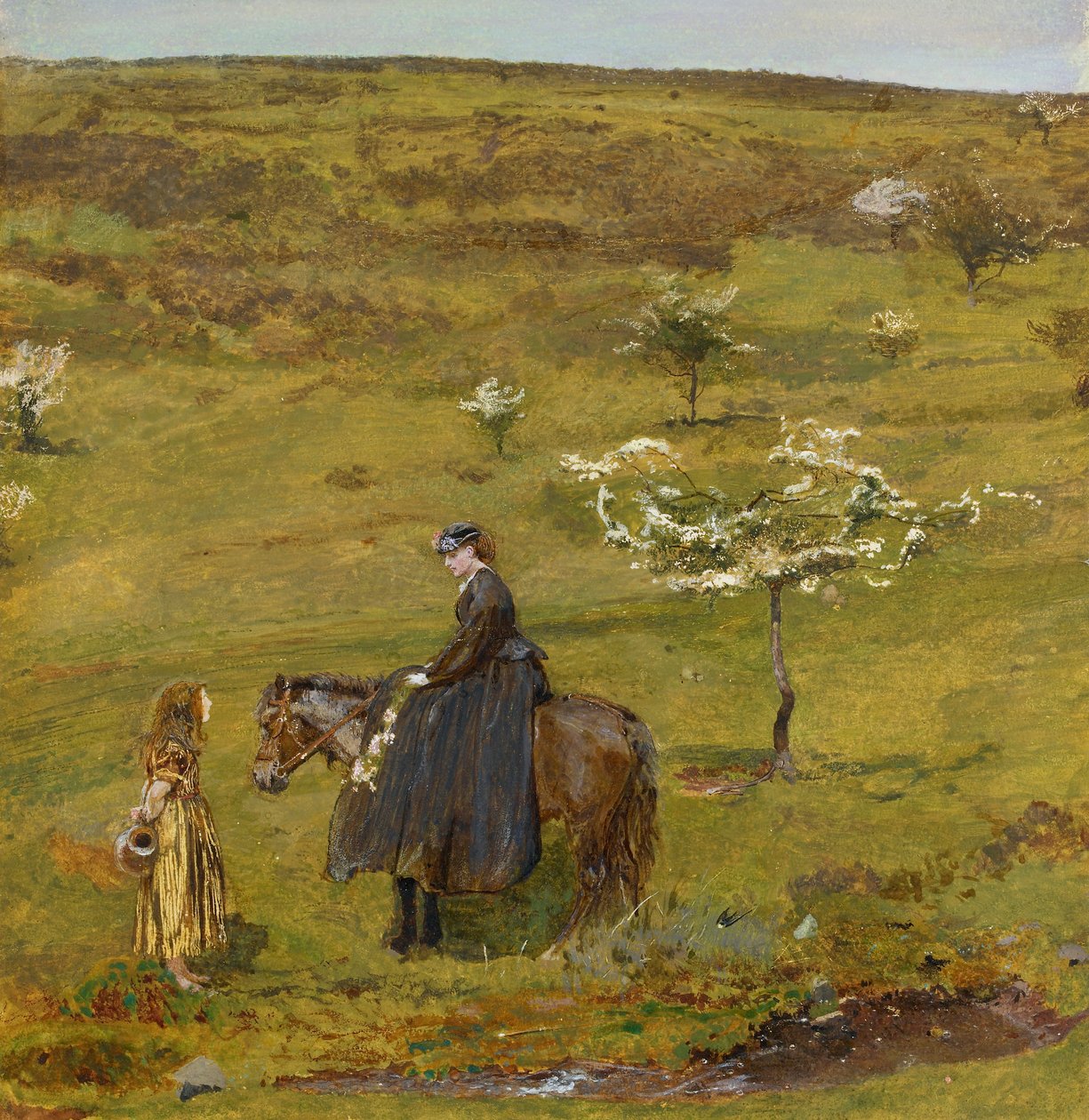 Maj na Górce, koniec XIX wieku autorstwa John William North