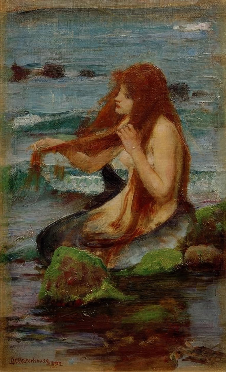 Syrena autorstwa John William Waterhouse