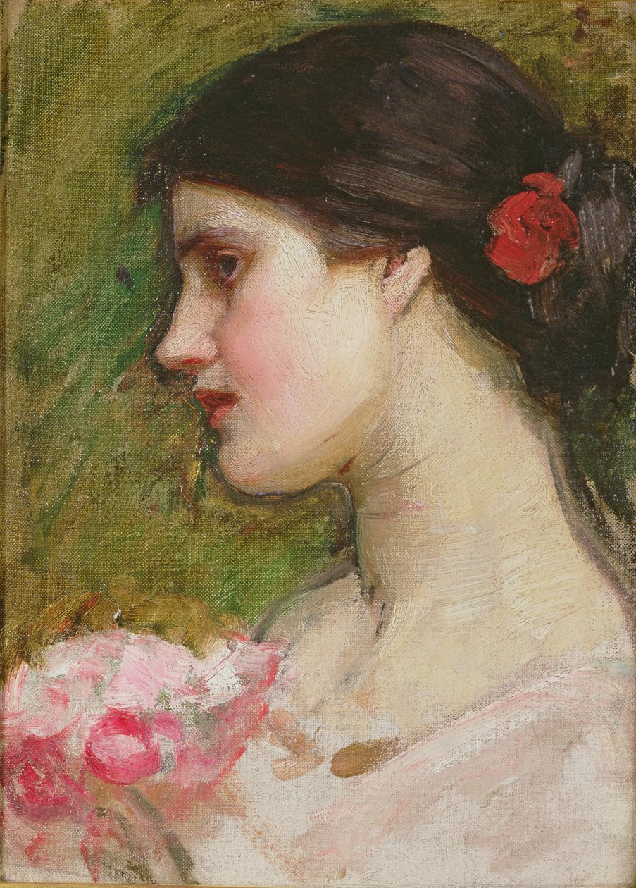 Kamelie, ok.1880 autorstwa John William Waterhouse