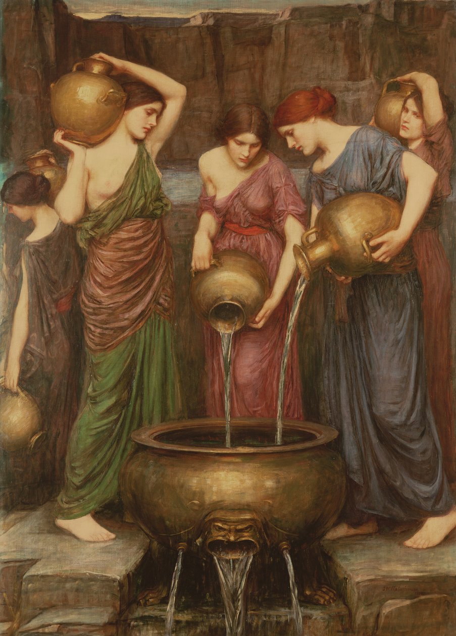 Danaides, 1904 autorstwa John William Waterhouse