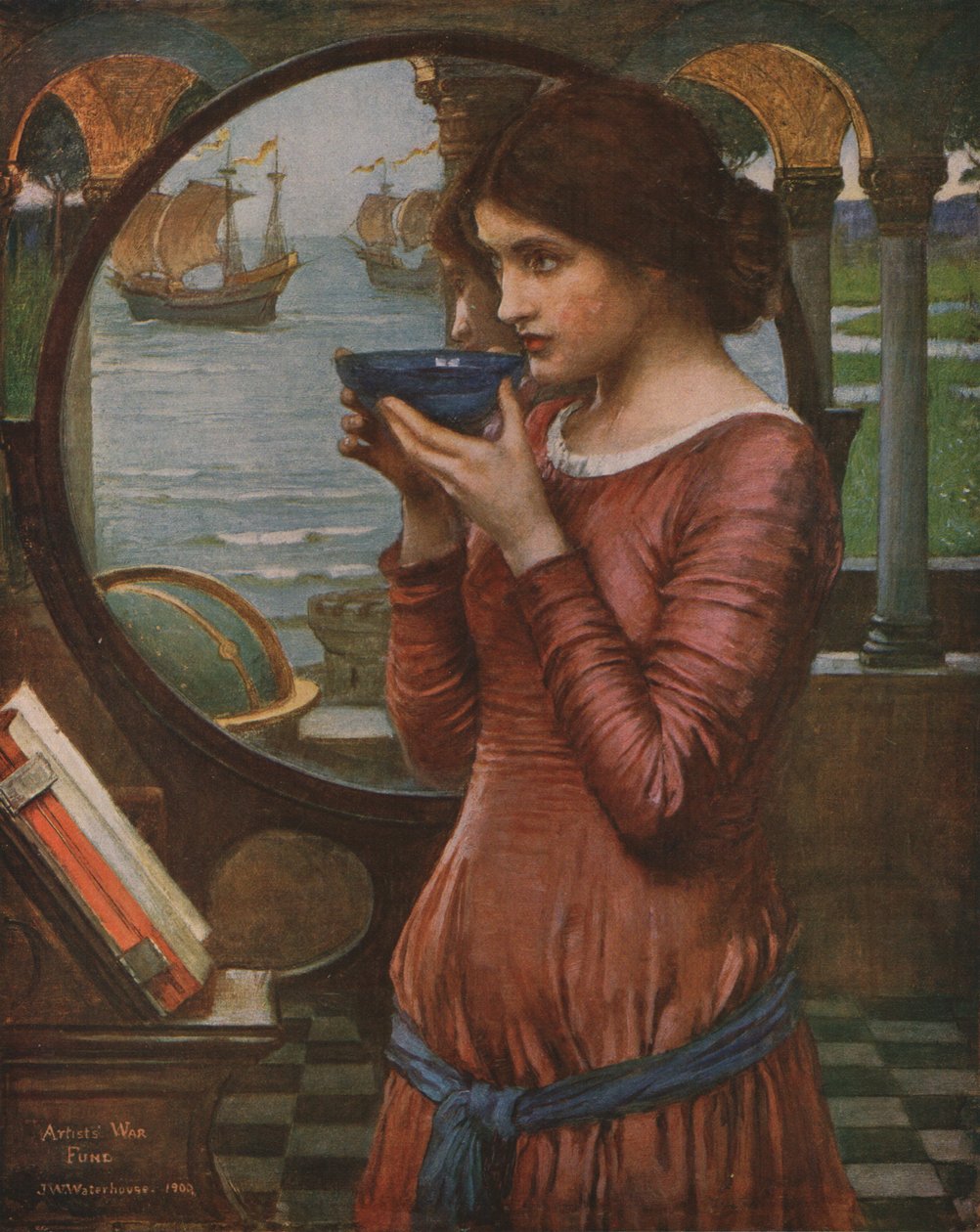 Przeznaczenie, 1900, c1930. autorstwa John William Waterhouse