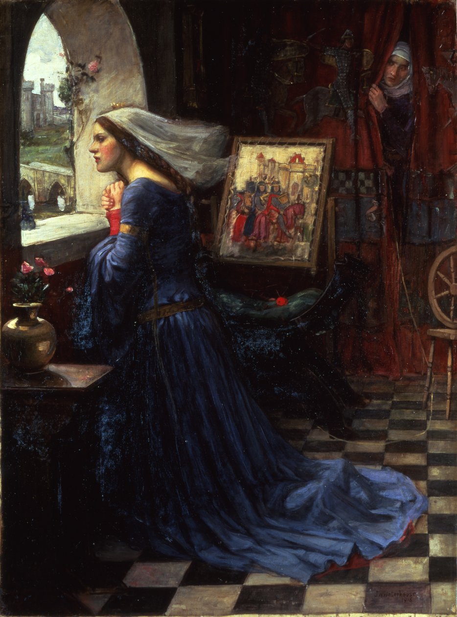 Jarmark Rosamunda, 1916 autorstwa John William Waterhouse