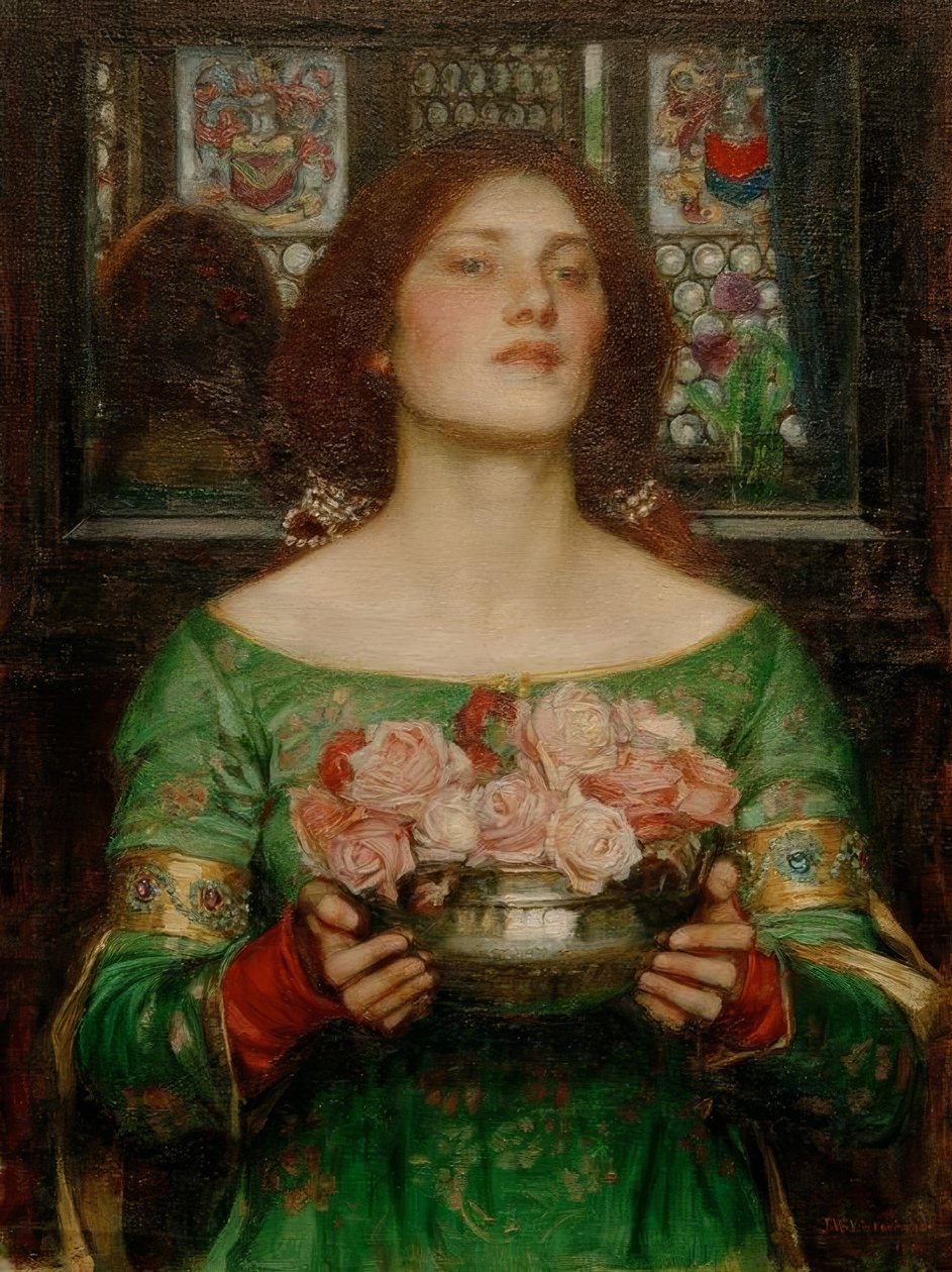 Zbierz Ye Rosebuds, podczas gdy Ye May autorstwa John William Waterhouse