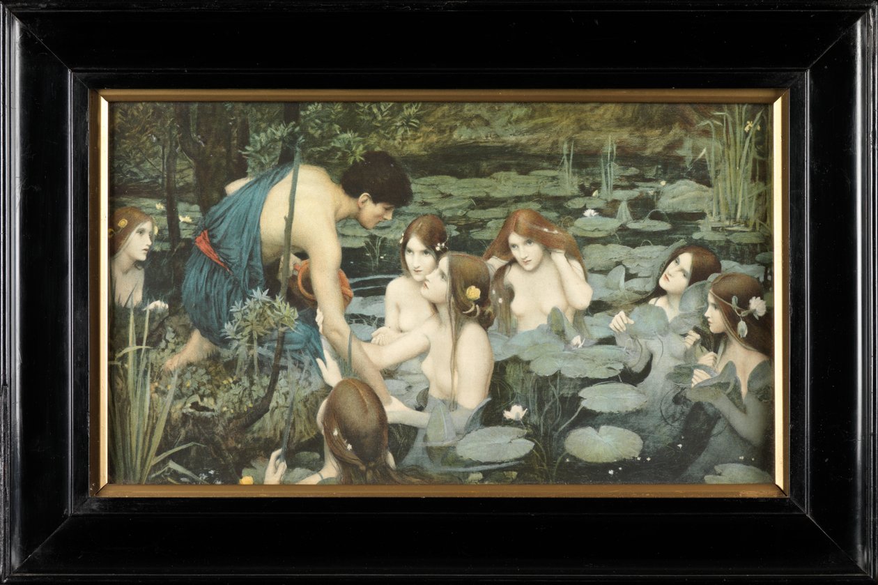 Hylas i nimfy (kolorowy nadruk) autorstwa John William Waterhouse