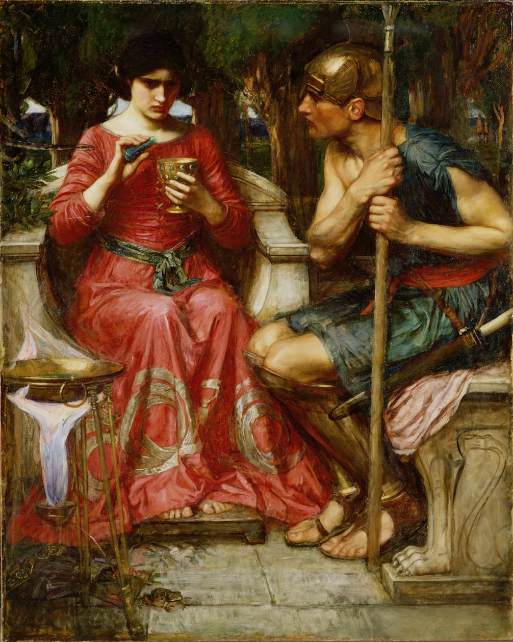 Jazon i Medea autorstwa John William Waterhouse
