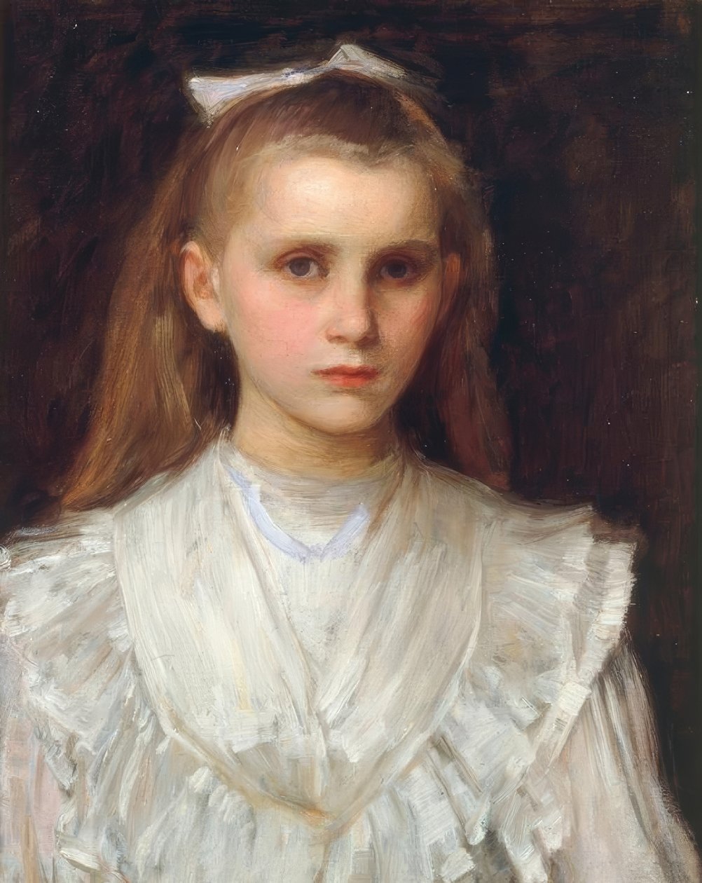 Portret młodej dziewczyny autorstwa John William Waterhouse