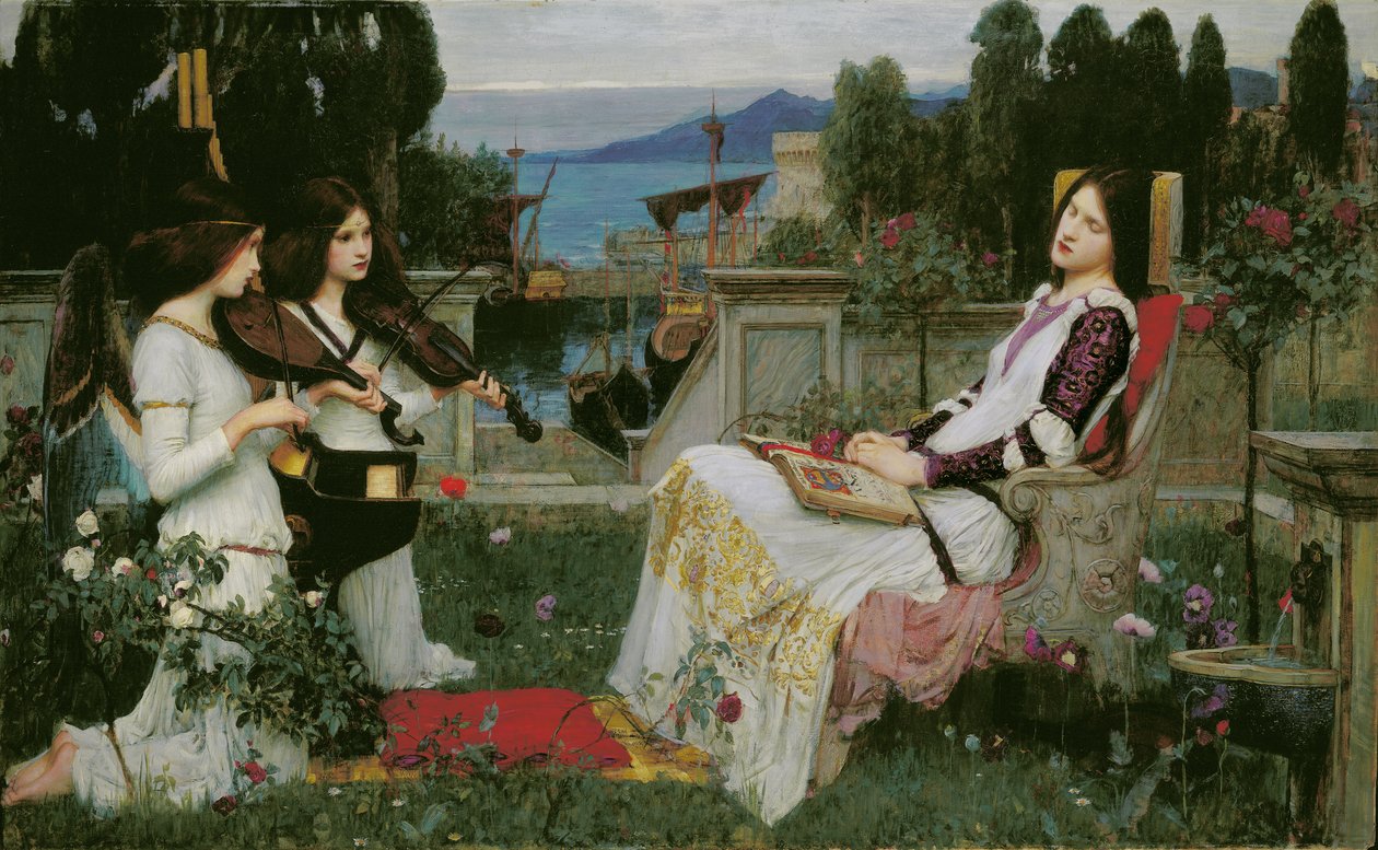 św. Cecylia autorstwa John William Waterhouse