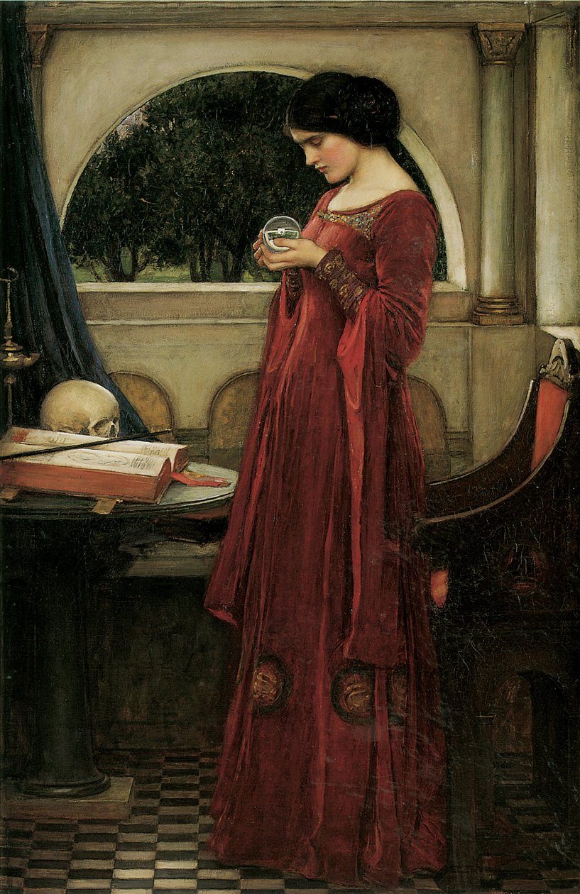 Kryształowa Kula autorstwa John William Waterhouse